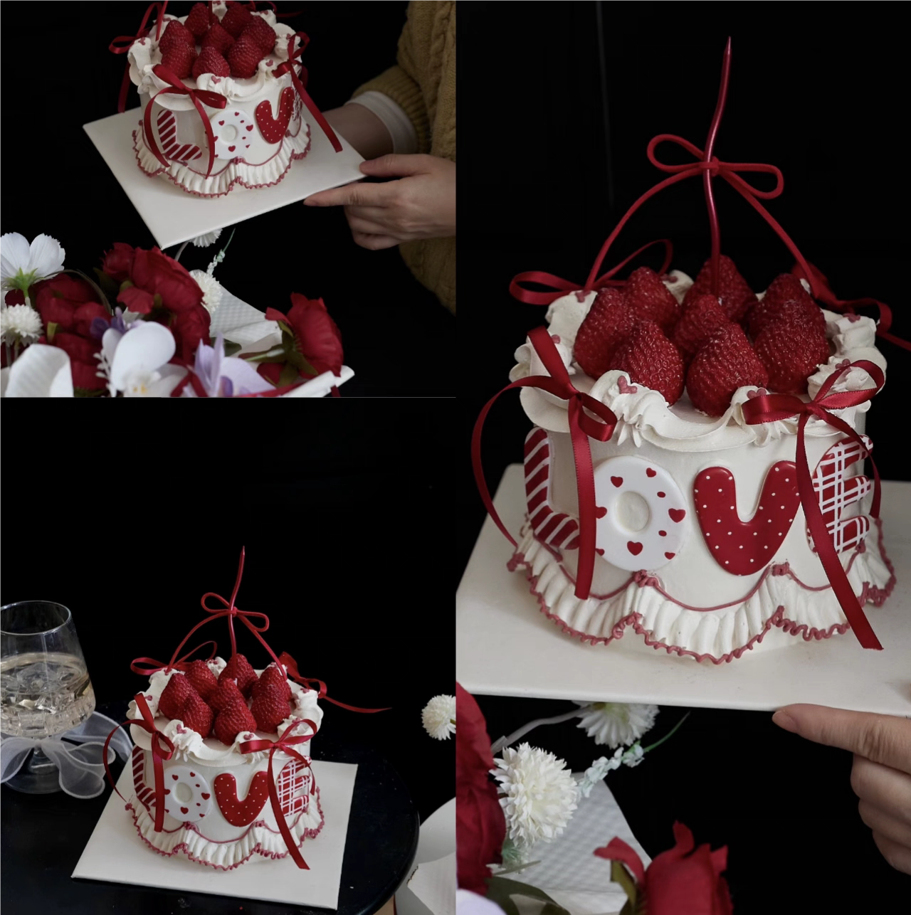 2026情人节LOVE亚克力网红情侣告白草莓蛋糕烘焙插牌蛋糕装饰插件,节庆用品/礼品,节日装扮用品,淘宝优惠券,粉丝福利购,淘宝优惠卷