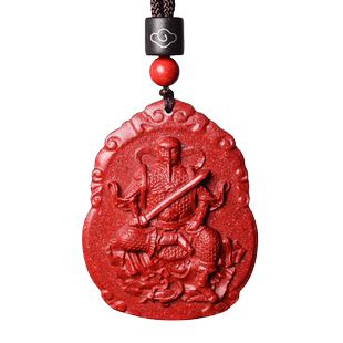 道家朱砂玄天上帝吊坠真武大帝玄武祖师随身护身符挂件女项链男士
