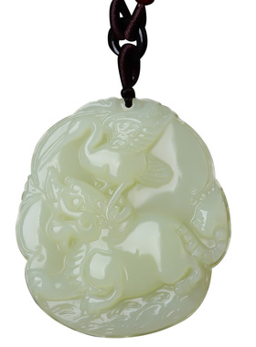 和田玉貔貅吊坠本命年男女款转运文昌项链招财龙龟挂件礼物饰品