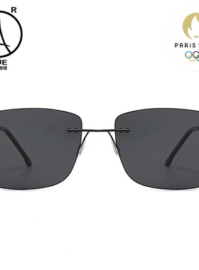 超轻无框太阳镜男女士方形眼镜日夜两用驾驶镜开车专用墨镜偏光镜