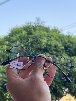 Titanium 纯钛架超轻款镜架镜框更换近视镜配镜经典款男女款学生