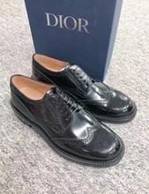 Dior Homme 男士布洛克雕花字母皮鞋2022春夏正品代购3DE298YQD H