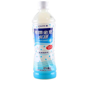 24瓶 北京 水语酸乳风味饮料0%脂肪 500ml 台湾 包邮 可尔必思