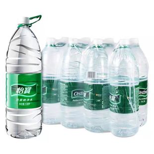 量贩装 怡宝 8瓶整箱 纯净水2.08L 饮用水