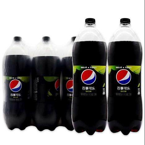 百事可乐青柠无糖碳酸饮料