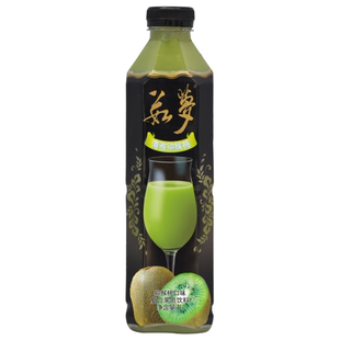 大湖茹梦猕猴桃口味 复合果肉饮料 1L*12瓶 整箱