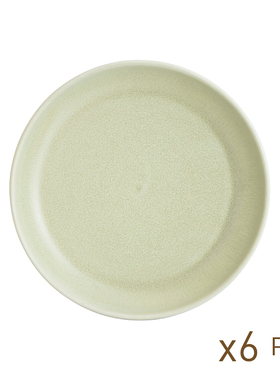 爱陶乐官方[Tapas]哑浅绿中西式盘碟酒店用瓷烤箱耐用批发装