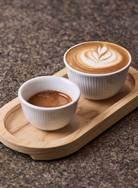 爱陶乐官方[Brewers]Boram联名直纹杯配套13cm碟咖啡杯Loveramics