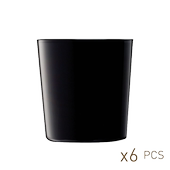 Urban Glass 超薄特饮杯耐热高硼硅玻璃杯批发装 爱陶乐官方 6只装