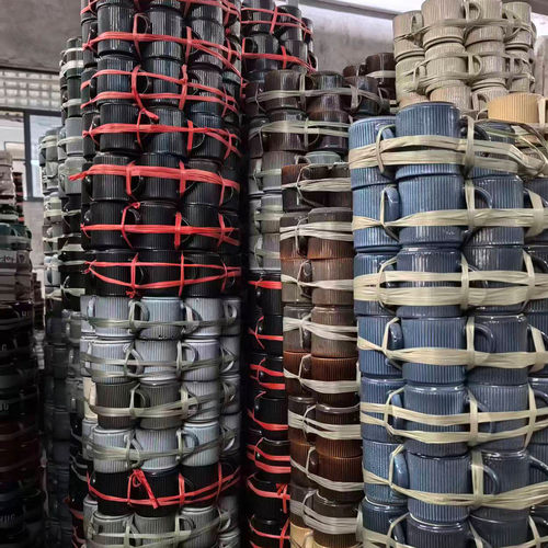 醴陵仓库捡瓷釉下彩INS杯子餐具