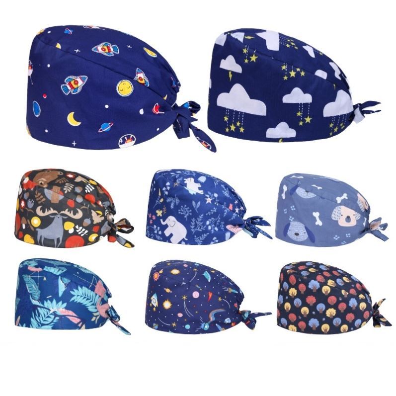 韩版大夫浅蓝色实习生包头巾卫校实验icu室薄款医生护士帽手术室|ruв категории Аксессуары, шляпа - от Buy2taobao.com для оказания профессиональной услуги покупки агента Taobao