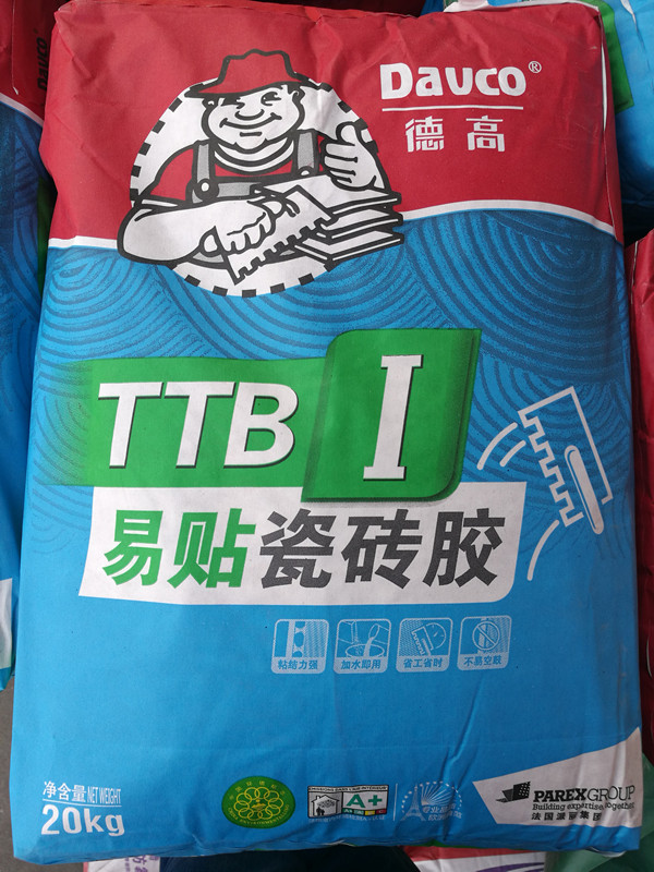 包装德高瓷砖胶超强粘接力图片