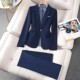 气质西装 前台工装 外套工作服 女2025春秋冬公务员面试正装 职业套装