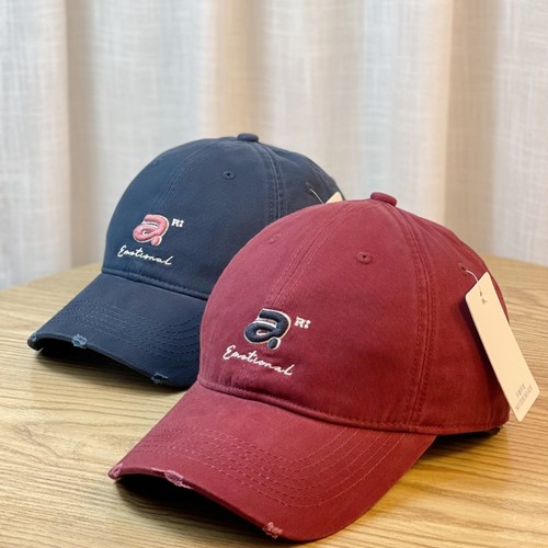 2024秋冬季棒球帽女新款显脸小加