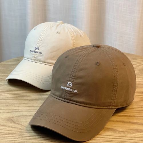 韩系新款棒球帽男女通用显脸小加