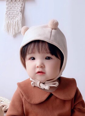 【秒杀福利款】纯棉婴儿帽子秋冬款宝宝胎帽新生儿初生囟门帽包头