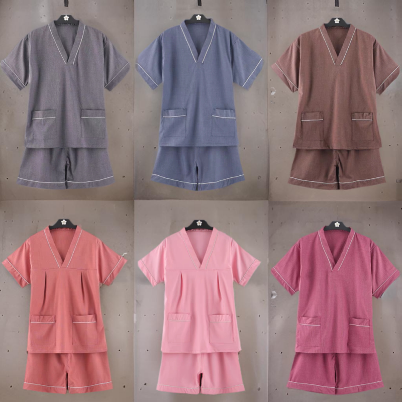 2025新款汗蒸服大码男足疗按摩服