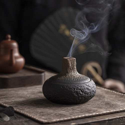 香器底座盘香陶瓷室内茶道