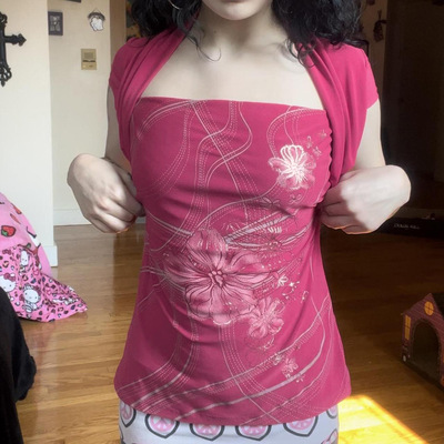 2025欧美风ins古早网红风纯欲花