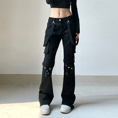 跨境ins初夏新款飘带设计金属腿