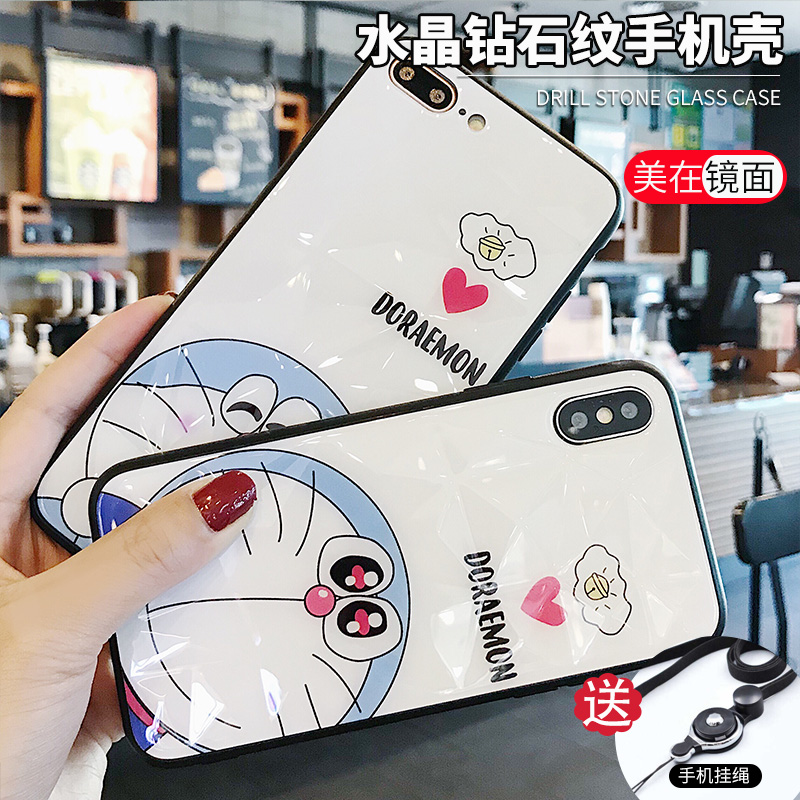 ¶¶Òô¿É°®Ã¨iPhone xÊÖ»ú¿Ç¿¨Í¨¿É°®6²£Á§ÊÖ¸Ð6plusÆ»¹û8È«°ü·Àˤ7pÇéÂÂi6ÄÐÅ®±£»¤Ì×ÁùÆßº«¹ú´´Òâ¹ÒÉþ