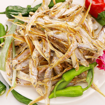安徽安庆太湖县特产毛刀鱼干无盐淡水小鱼干自然晾晒凤尾鱼干268g