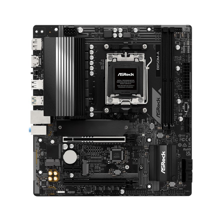 ASROCK华擎B850M-A 电竞主板DDR5支持神光同步可插万兆网卡图片