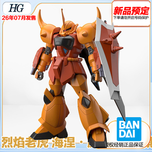 万代 HG 1 /144 烈焰老虎 海涅・威斯藤夫鲁斯专用机 预定 定金