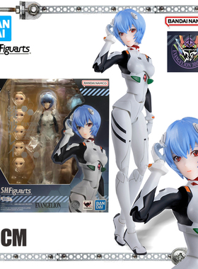 万代 SHF 新世纪福音战士 EVA 绫波丽 关节可动手办 现货包邮