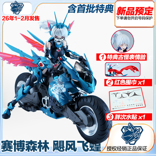 核能矩阵 赛博森林 飓风飞蝗 叶风婵 机娘摩托 国创拼装 预定定金