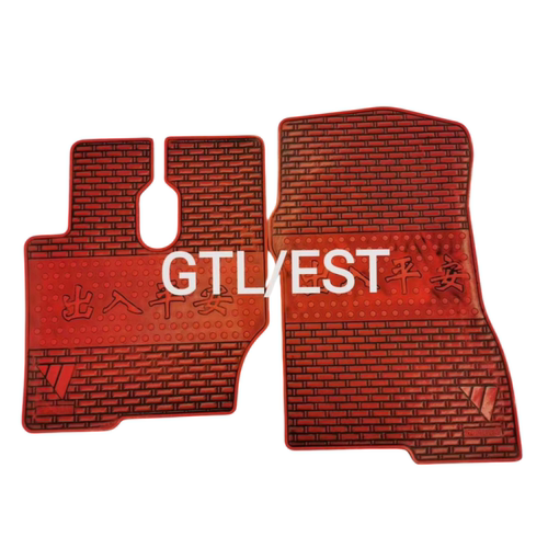 福田欧曼gtl/est/etx/ctx/3/5/6/9驾驶室专用加厚脚垫主驾驶单卖