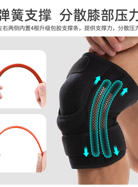 Running anti-collision knee and patella protection cover护膝