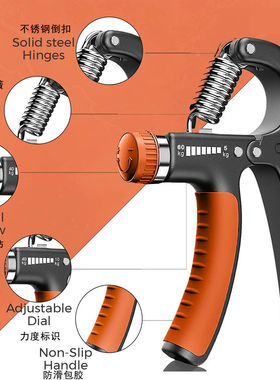 Grip strength device, finger grip strength, fitness exercise