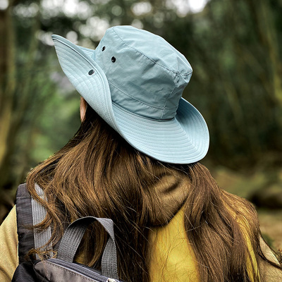 Summer Big brimmed Fisherman's Hat Western Cowboy Hat太阳帽