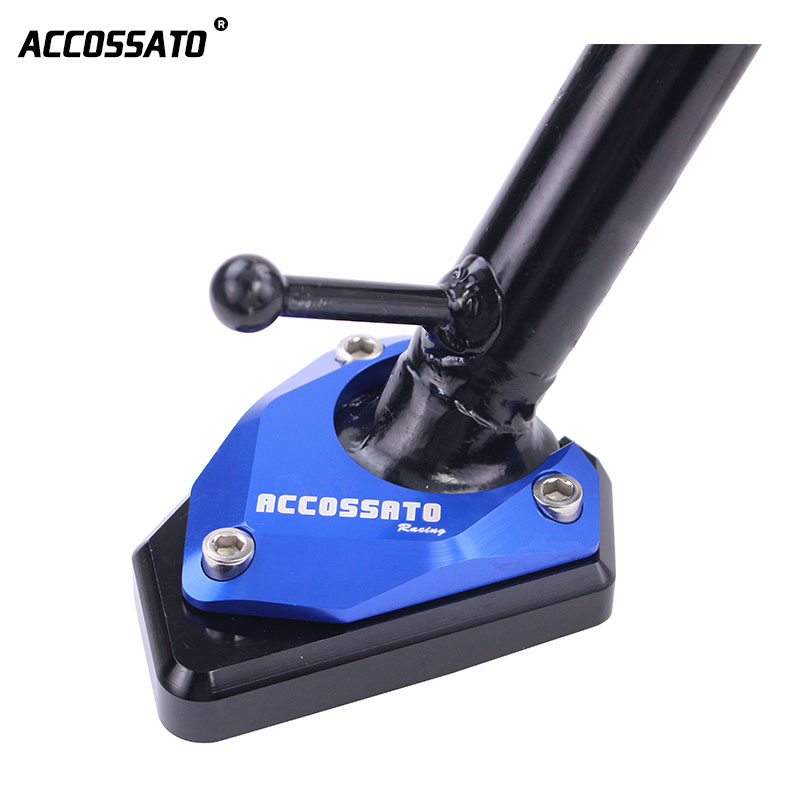 春风400GT改装配件650GT脚垫侧边架垫加大边撑小脚架垫停车防滑盖