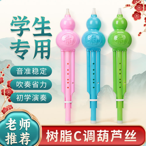 葫芦丝儿童初学者C调降B调演奏型