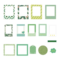 【Холодный летний год】 Сумка для наклейки с фоторамкой