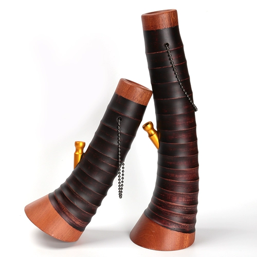 Бамбуковая головка подкова сигаретная трубка высокая плотная фестиваль Большой бамбуковый фильтр для дымового фильтра вода бутылка бутылки с сигарет