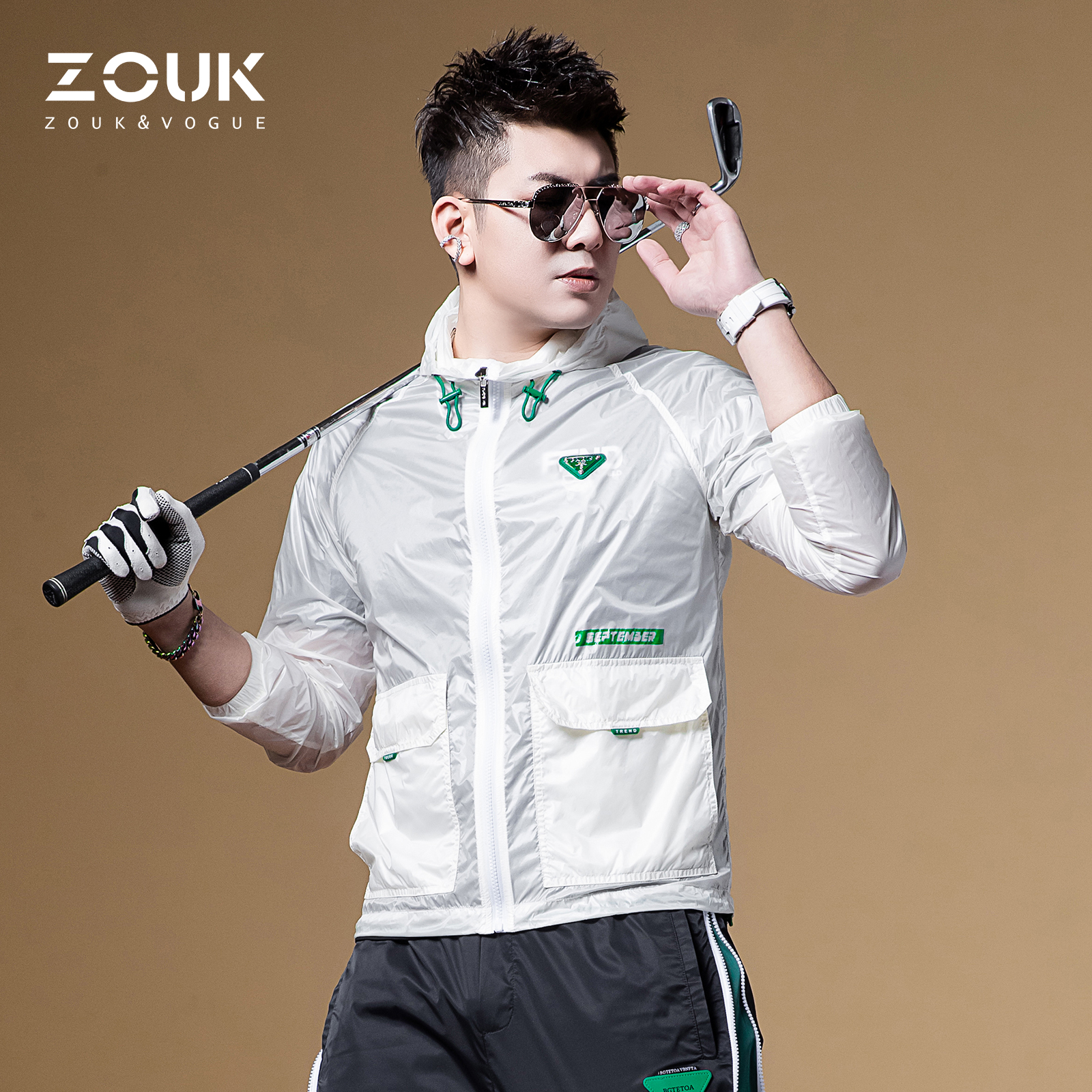 zouk轻薄机能防晒服ins高级夏季