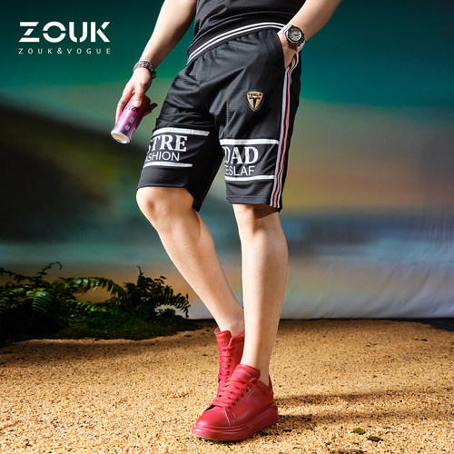 zouk男士裤子2022新款透气