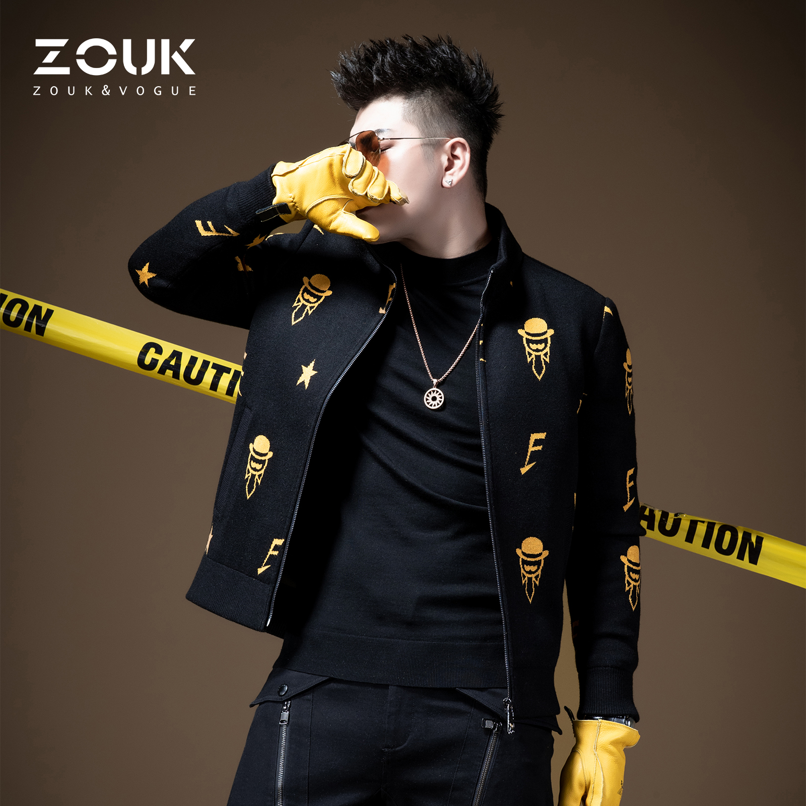 zouk2020年新款潮牌秋冬季针织