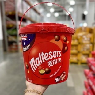 Maltesers麦提莎麦芽脆心巧克力球740g麦丽素牛奶巧克力球小零食