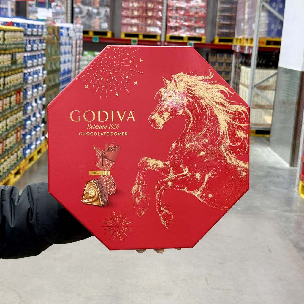 Godiva歌帝梵巴旦木臻粹巧克力礼盒300g糖果小零食年货新年送礼