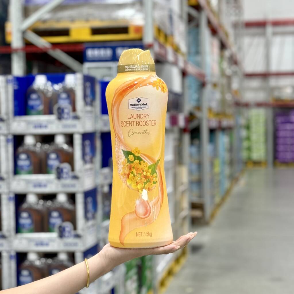 山姆代购MM衣物留香珠金秋桂露1500g清新留香柔顺衣物香氛防静电