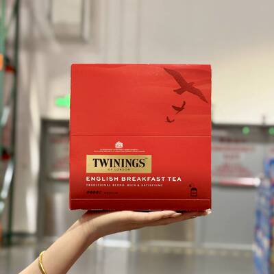 Costco代购川宁英式早餐红茶2g*100包英国进口下午茶包经典红茶包