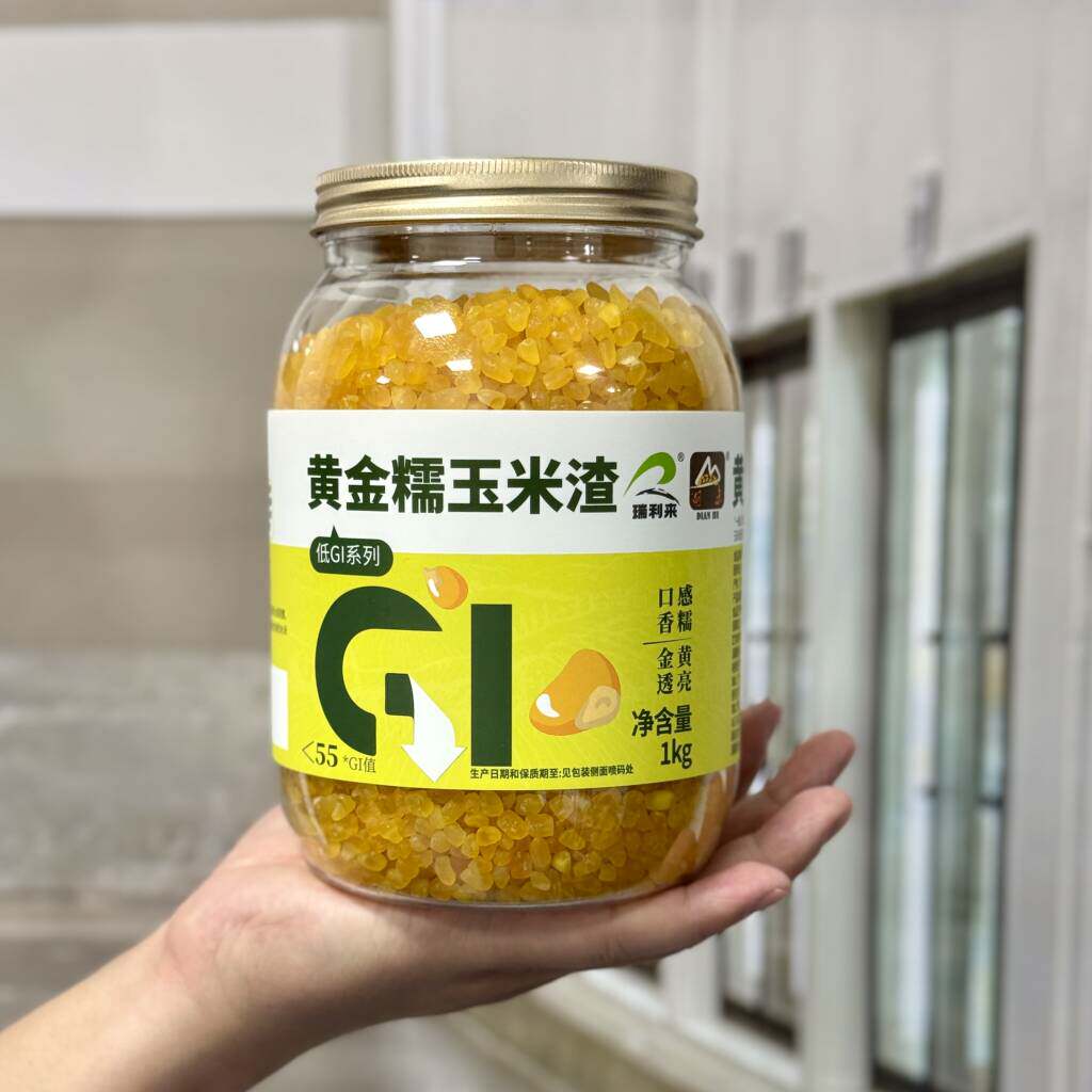 瑞利来黄金糯玉米渣1kg低GI香糯玉米糁玉米碎粗粮苞米茬五谷杂粮