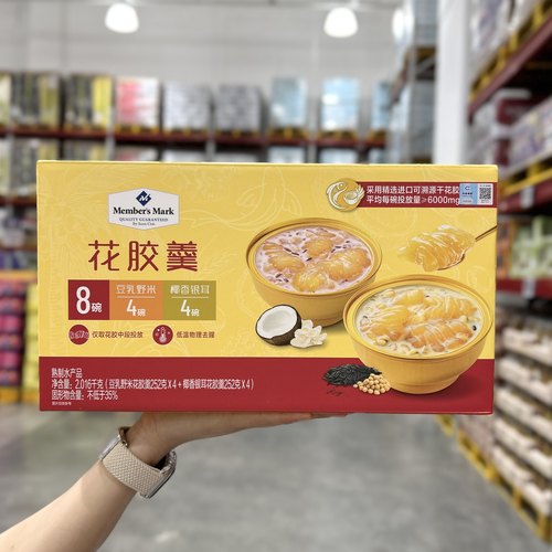 MM豆乳野米椰香银耳花胶羹代餐粥