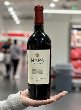 Costco代购NAPA赤霞珠红葡萄酒750ml进口干红葡萄酒红酒喜宴酒席