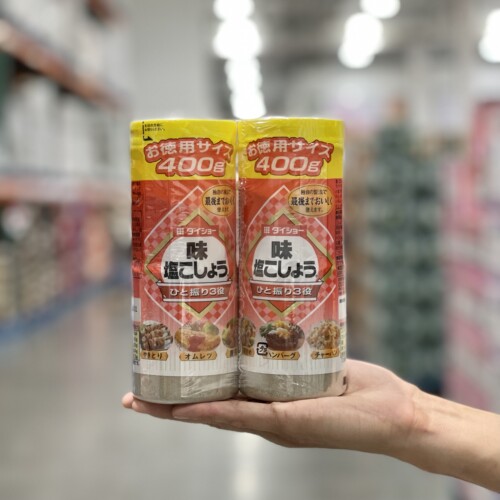 costco代购DAISHO椒盐调味粉400g2瓶 日本进口牛排西餐炒菜调味料
