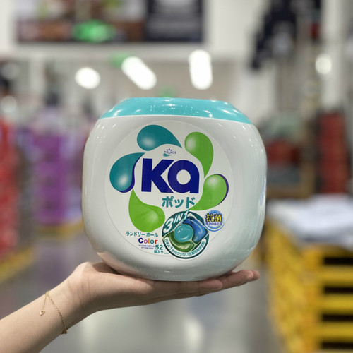 日本菁华三色洗衣凝珠浓缩